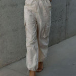 Drawstring Pants with Pockets