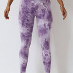 High Waist Tie-Dye Long Sports Pants