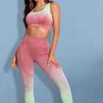 Gradient Sports Tank and Leggings Set