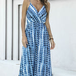 Tie-Dye Spaghetti Strap Maxi Dress