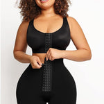 Women's Ultimate Support 4- Boning Corset with Custom fit with tummy Compression and butt lift