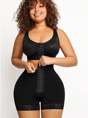 Women's Ultimate Support 4- Boning Corset with Custom fit with tummy Compression and butt lift