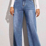 High Waist Wide Leg Jeans