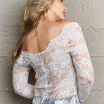 Ninexis Be Kind Off The Shoulder Lace Top