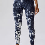 High Waist Tie-Dye Long Sports Pants