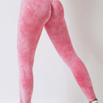 High Waist Tie-Dye Long Sports Pants