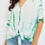 Sew In Love Beachy Keen Full Size Tie-Dye Top