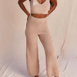 V-Neck Tank and Pants Set