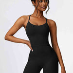 Halter Neck Sports Romper