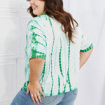 Sew In Love Beachy Keen Full Size Tie-Dye Top