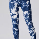 High Waist Tie-Dye Long Sports Pants