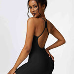 Halter Neck Sports Romper