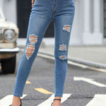 Distressed Skinny Jeans