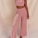 V-Neck Tank and Pants Set