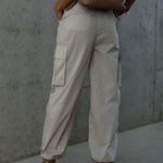 Drawstring Pants with Pockets